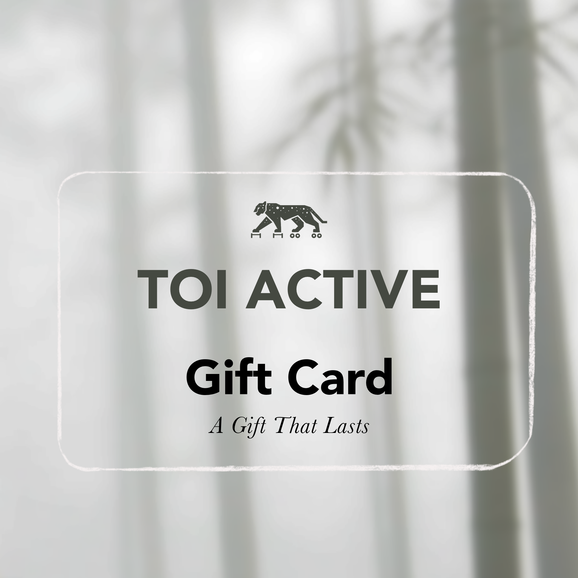 TOI ACTIVE Gift Card
